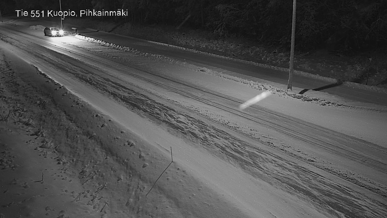 Kelikamerat Kuva Tie 551 Kuopio, Pihkainmäki, Kuopio, Pohjois-Savo