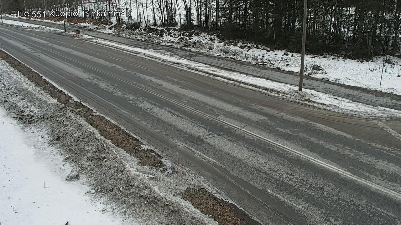 Kelikamerat Kuva Tie 551 Kuopio, Pihkainmäki, Kuopio, Pohjois-Savo