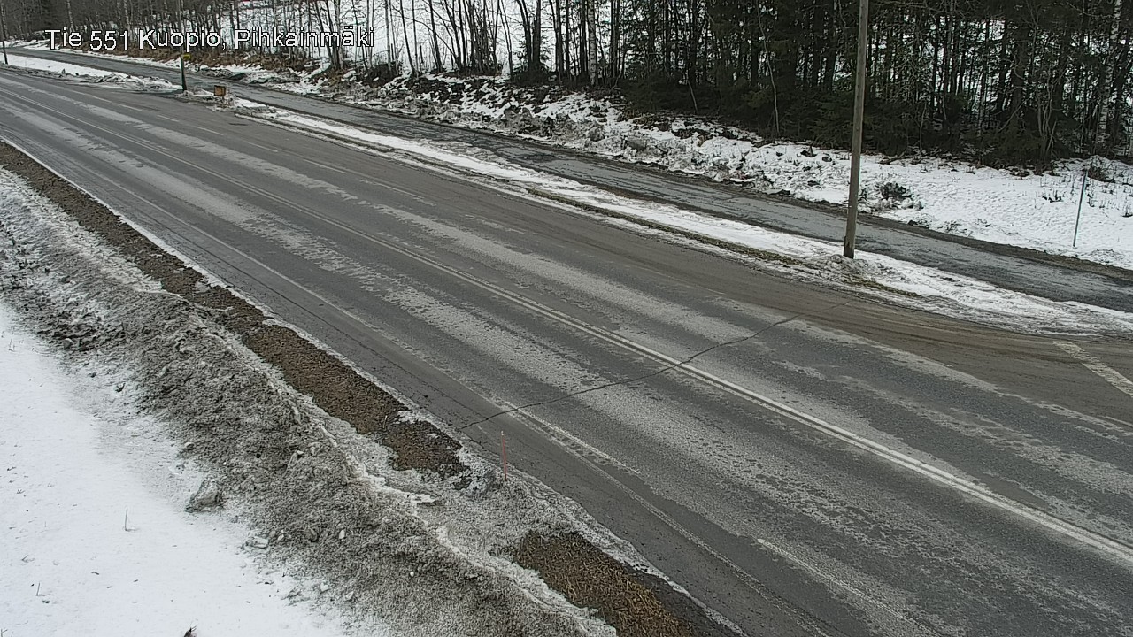 Kelikamerat Kuva Tie 551 Kuopio, Pihkainmäki, Kuopio, Pohjois-Savo