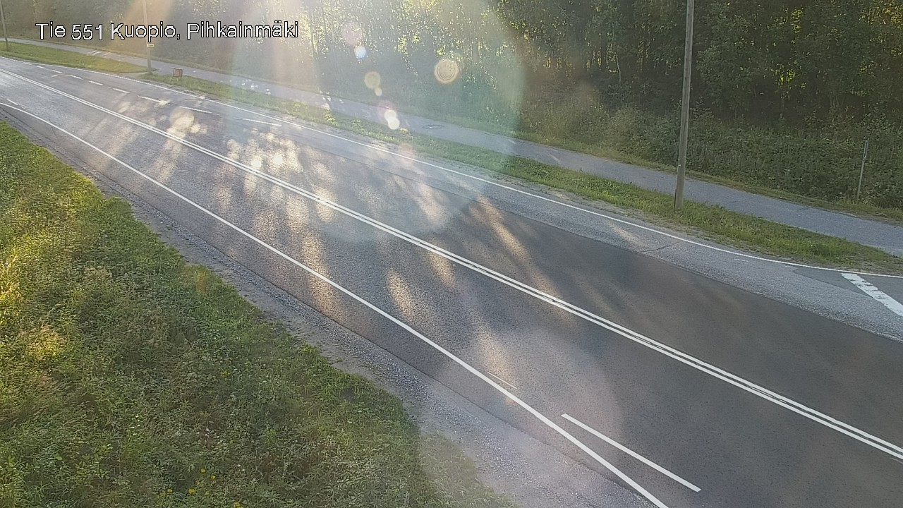 Kelikamerat Kuva Tie 551 Kuopio, Pihkainmäki, Kuopio, Pohjois-Savo