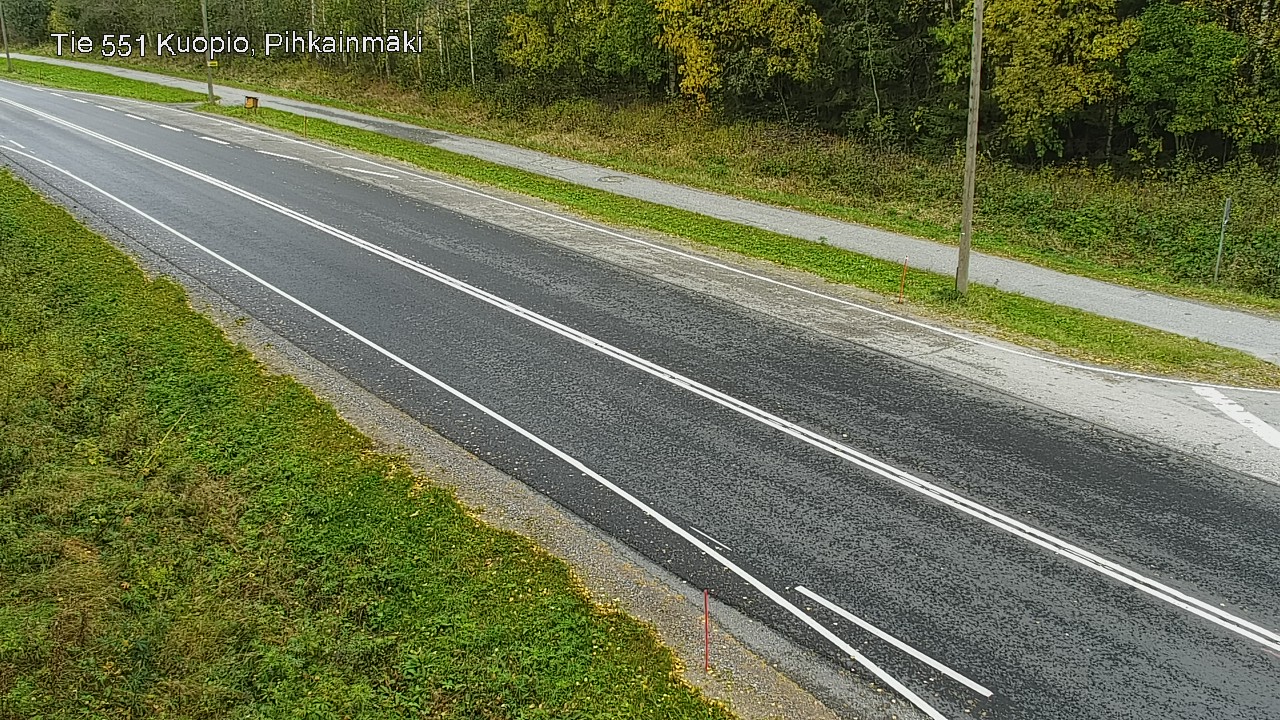 Kelikamerat Kuva Tie 551 Kuopio, Pihkainmäki, Kuopio, Pohjois-Savo