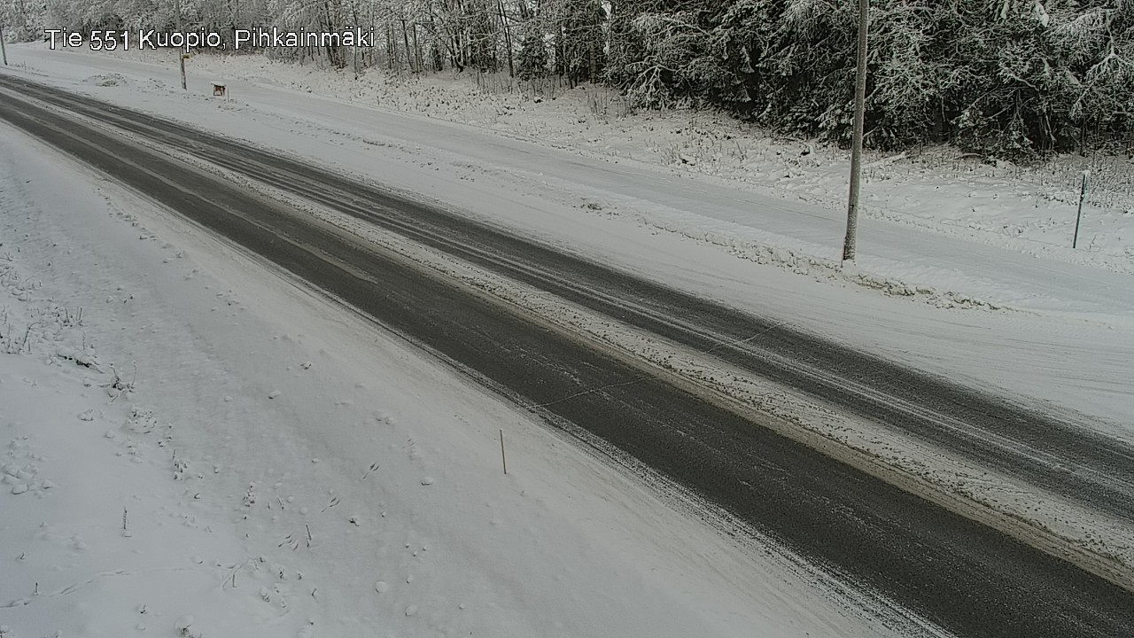 Kelikamerat Kuva Tie 551 Kuopio, Pihkainmäki, Kuopio, Pohjois-Savo