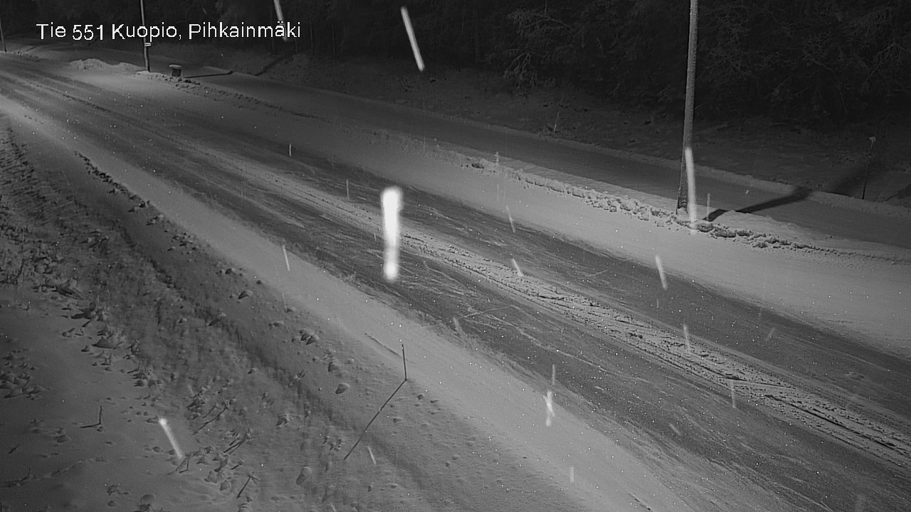 Kelikamerat Kuva Tie 551 Kuopio, Pihkainmäki, Kuopio, Pohjois-Savo