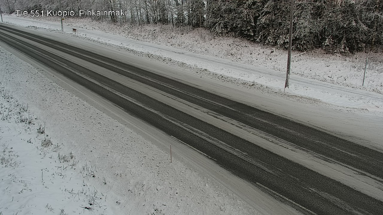 Kelikamerat Kuva Tie 551 Kuopio, Pihkainmäki, Kuopio, Pohjois-Savo