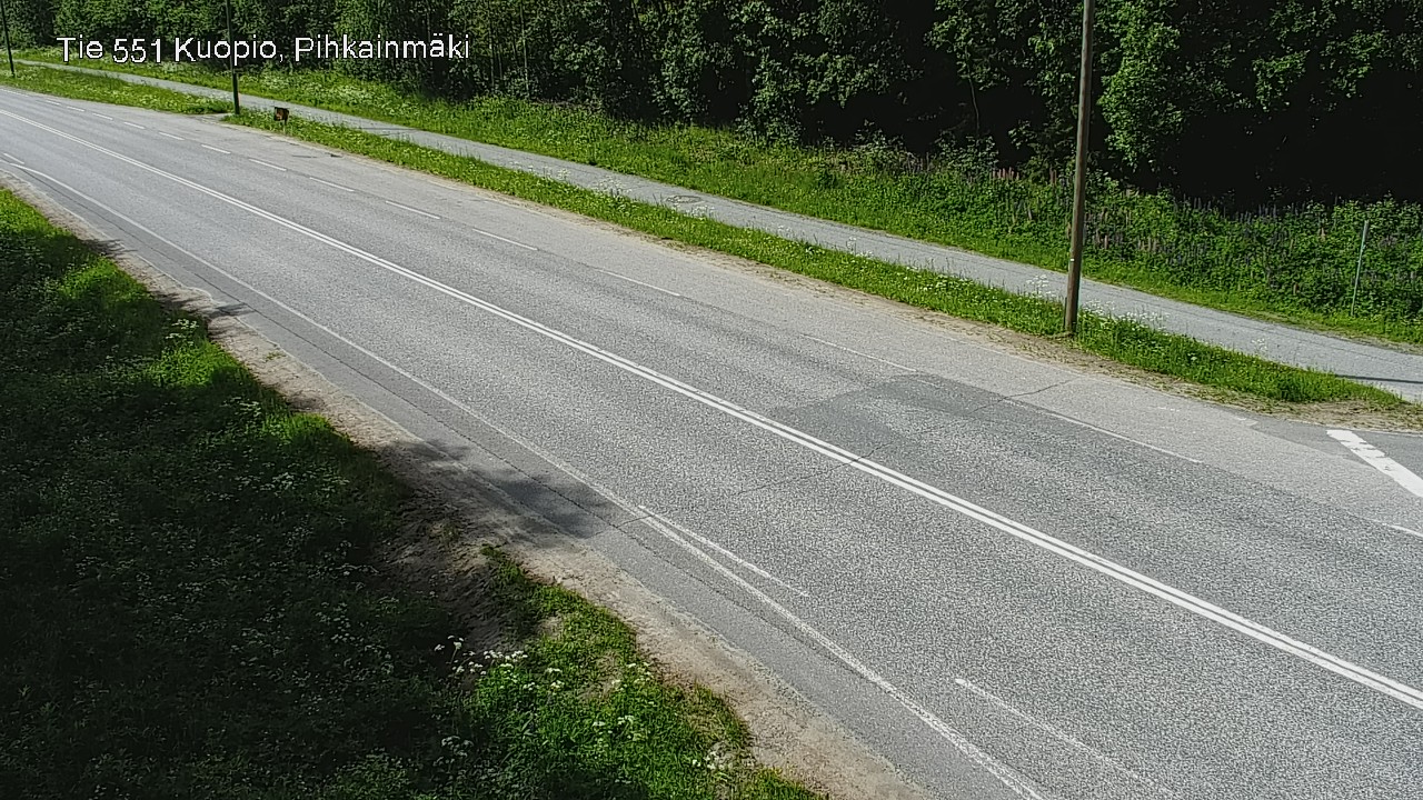 Kelikamerat Kuva Tie 551 Kuopio, Pihkainmäki, Kuopio, Pohjois-Savo