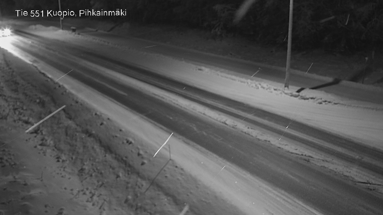 Kelikamerat Kuva Tie 551 Kuopio, Pihkainmäki, Kuopio, Pohjois-Savo