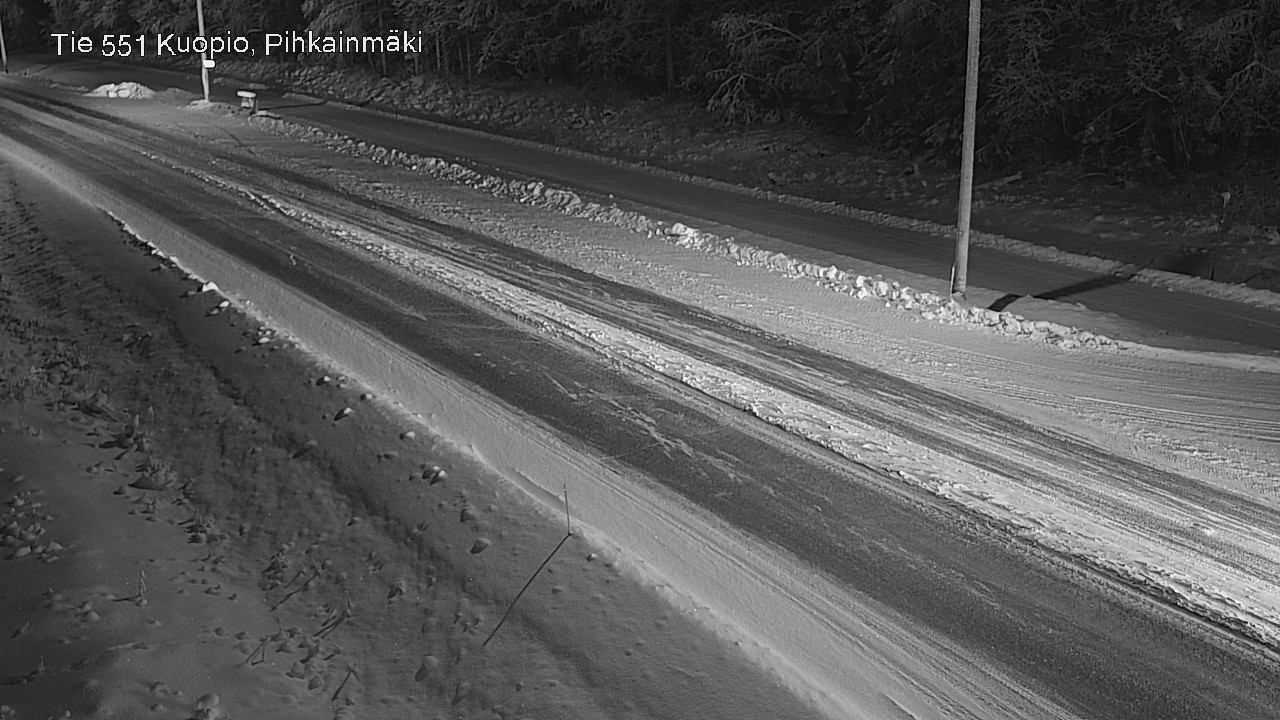 Kelikamerat Kuva Tie 551 Kuopio, Pihkainmäki, Kuopio, Pohjois-Savo