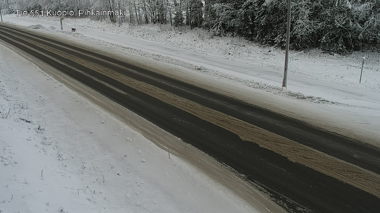 Kelikamerat Kuva Tie 551 Kuopio, Pihkainmäki, Kuopio, Pohjois-Savo