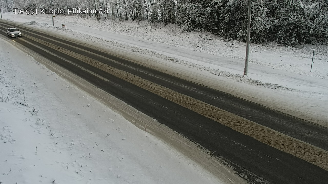 Kelikamerat Kuva Tie 551 Kuopio, Pihkainmäki, Kuopio, Pohjois-Savo