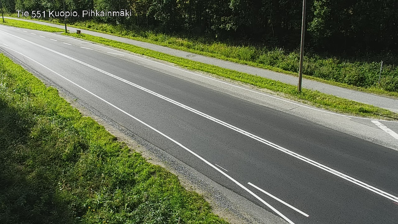 Kelikamerat Kuva Tie 551 Kuopio, Pihkainmäki, Kuopio, Pohjois-Savo