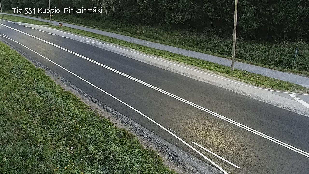 Kelikamerat Kuva Tie 551 Kuopio, Pihkainmäki, Kuopio, Pohjois-Savo