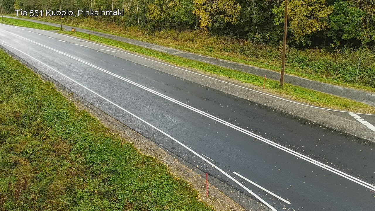 Kelikamerat Kuva Tie 551 Kuopio, Pihkainmäki, Kuopio, Pohjois-Savo