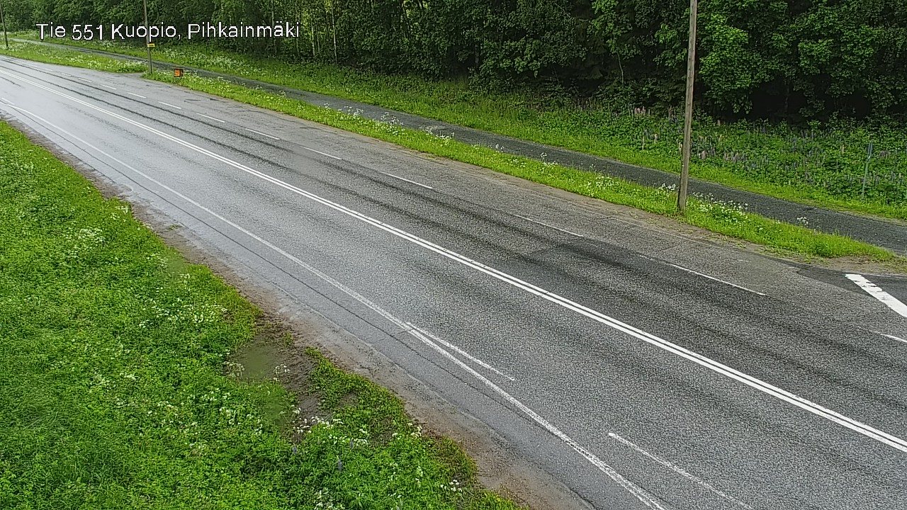 Kelikamerat Kuva Tie 551 Kuopio, Pihkainmäki, Kuopio, Pohjois-Savo
