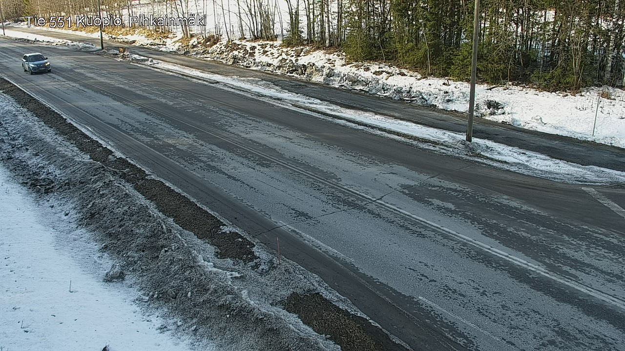 Kelikamerat Kuva Tie 551 Kuopio, Pihkainmäki, Kuopio, Pohjois-Savo