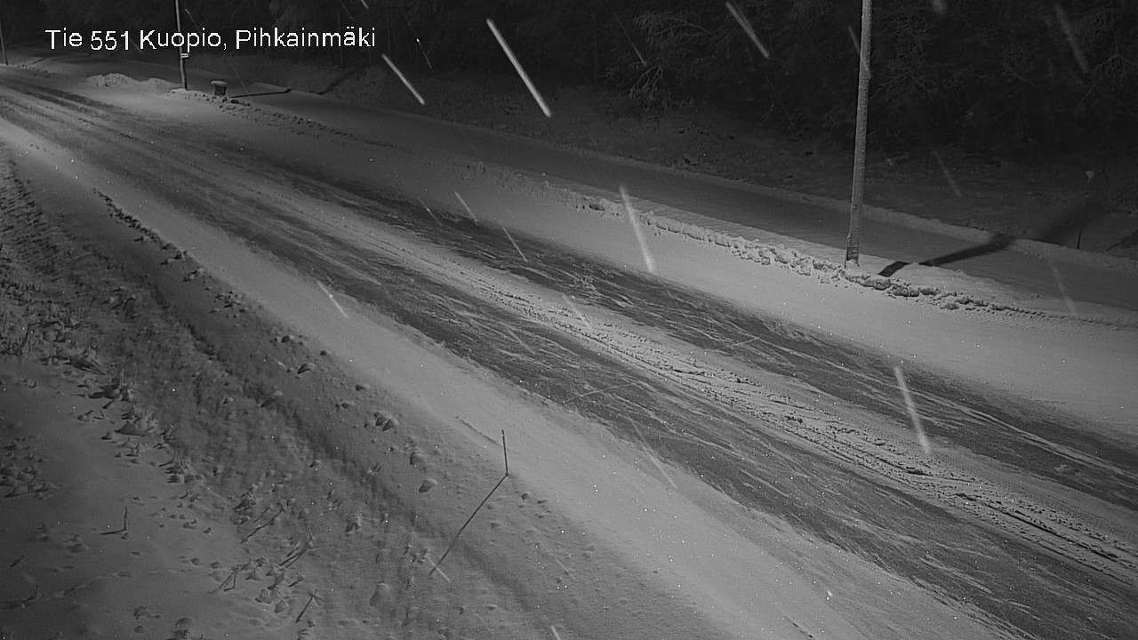 Kelikamerat Kuva Tie 551 Kuopio, Pihkainmäki, Kuopio, Pohjois-Savo