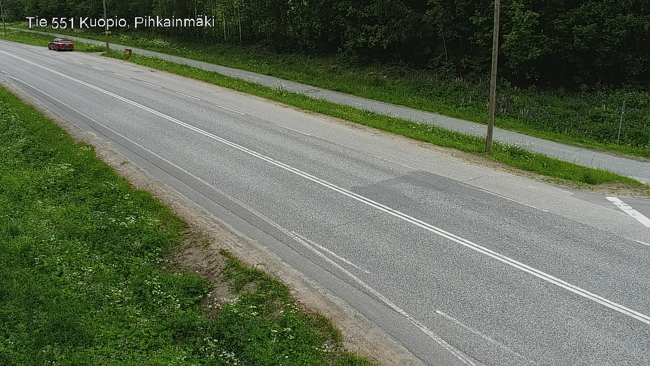 Kelikamerat Kuva Tie 551 Kuopio, Pihkainmäki, Kuopio, Pohjois-Savo