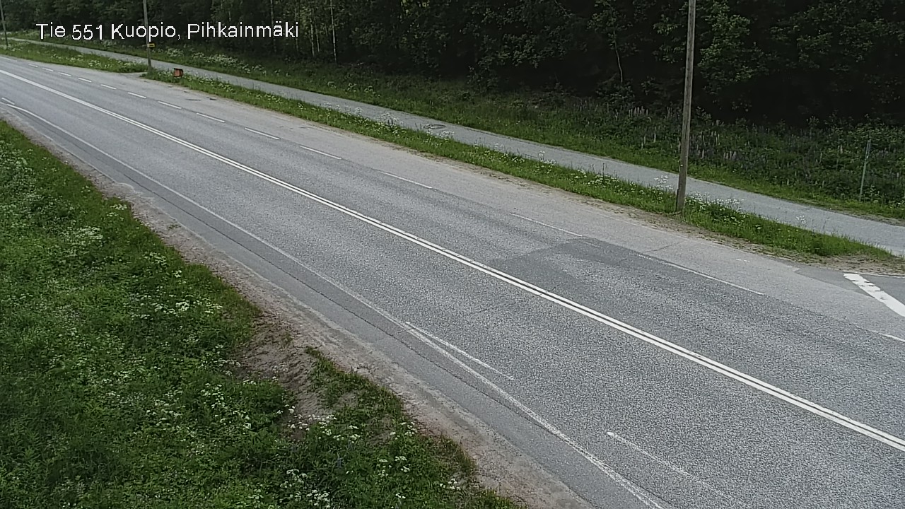 Kelikamerat Kuva Tie 551 Kuopio, Pihkainmäki, Kuopio, Pohjois-Savo