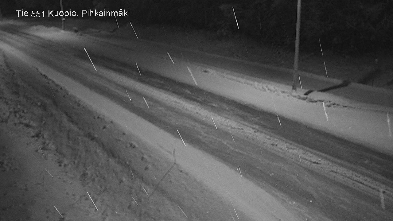 Kelikamerat Kuva Tie 551 Kuopio, Pihkainmäki, Kuopio, Pohjois-Savo