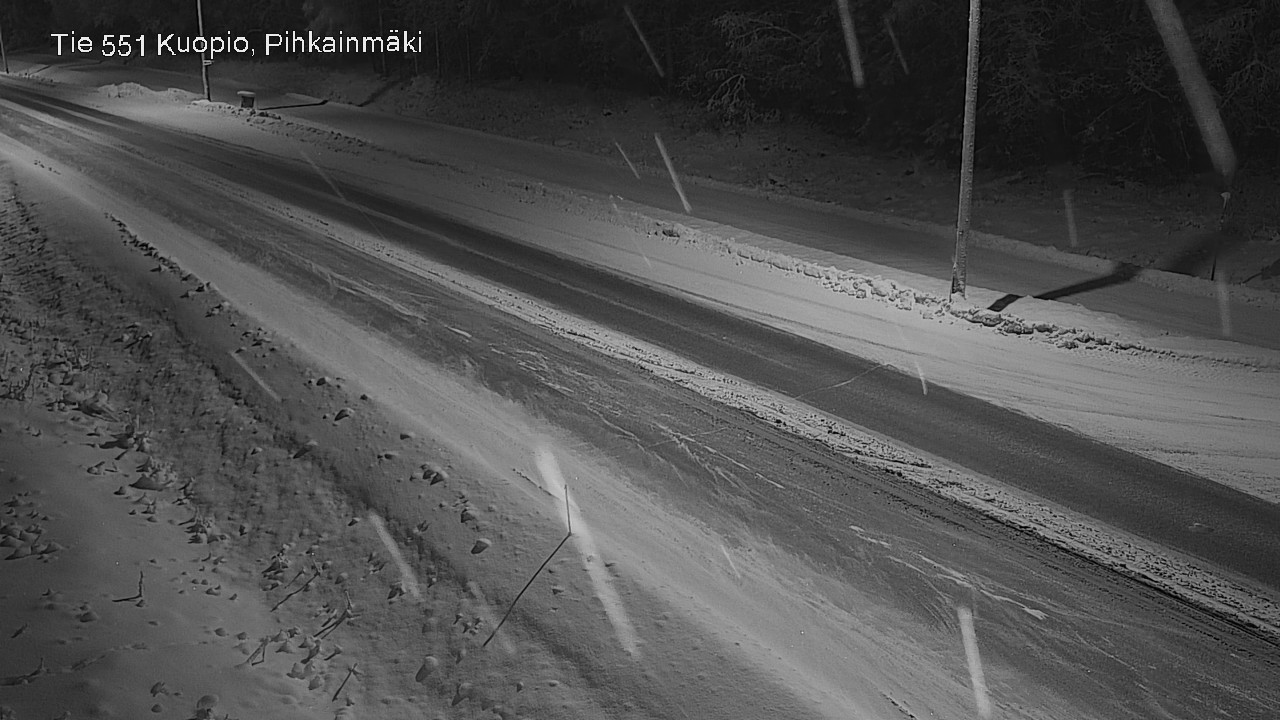 Kelikamerat Kuva Tie 551 Kuopio, Pihkainmäki, Kuopio, Pohjois-Savo