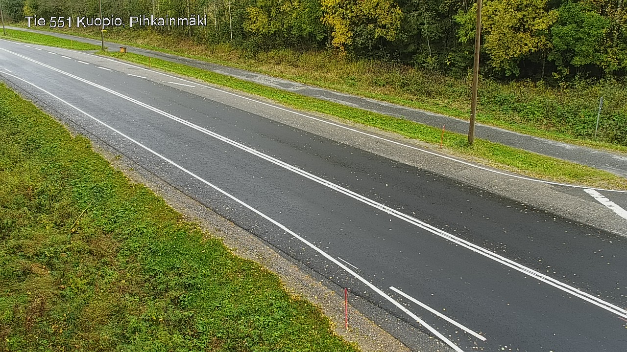 Kelikamerat Kuva Tie 551 Kuopio, Pihkainmäki, Kuopio, Pohjois-Savo