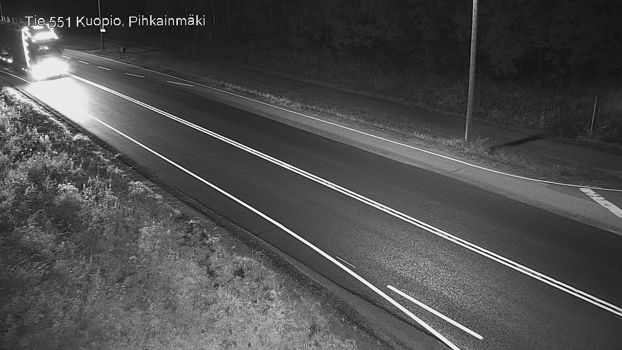 Kelikamerat Kuva Tie 551 Kuopio, Pihkainmäki, Kuopio, Pohjois-Savo