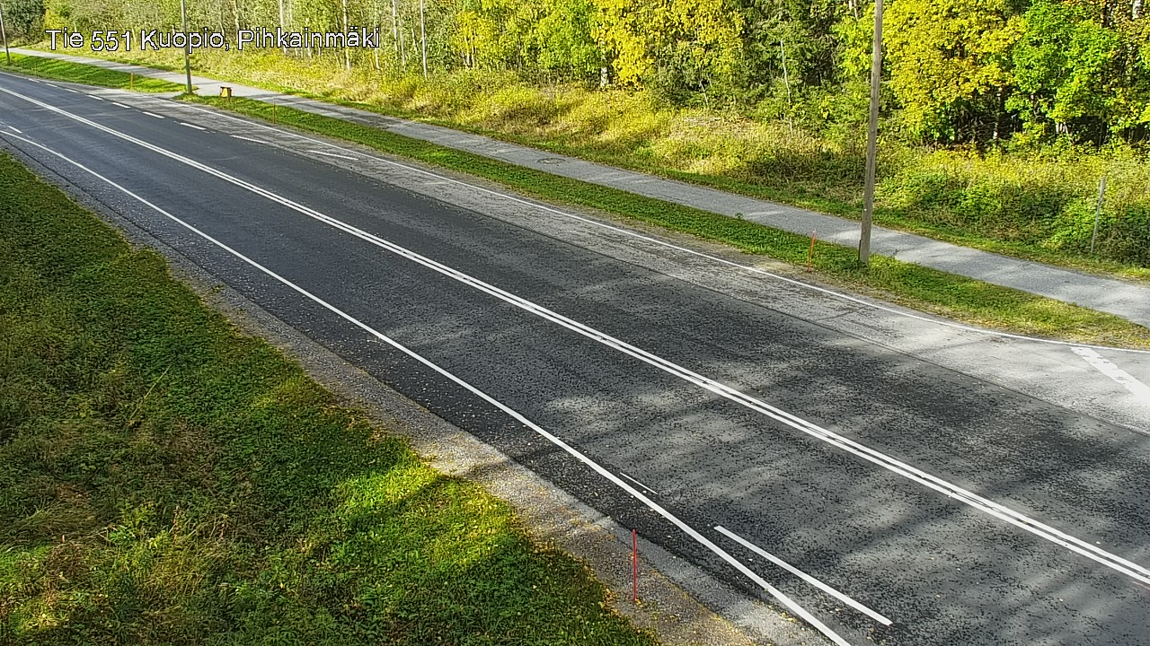 Kelikamerat Kuva Tie 551 Kuopio, Pihkainmäki, Kuopio, Pohjois-Savo