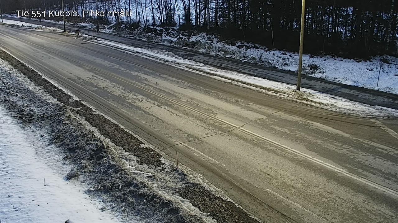 Kelikamerat Kuva Tie 551 Kuopio, Pihkainmäki, Kuopio, Pohjois-Savo