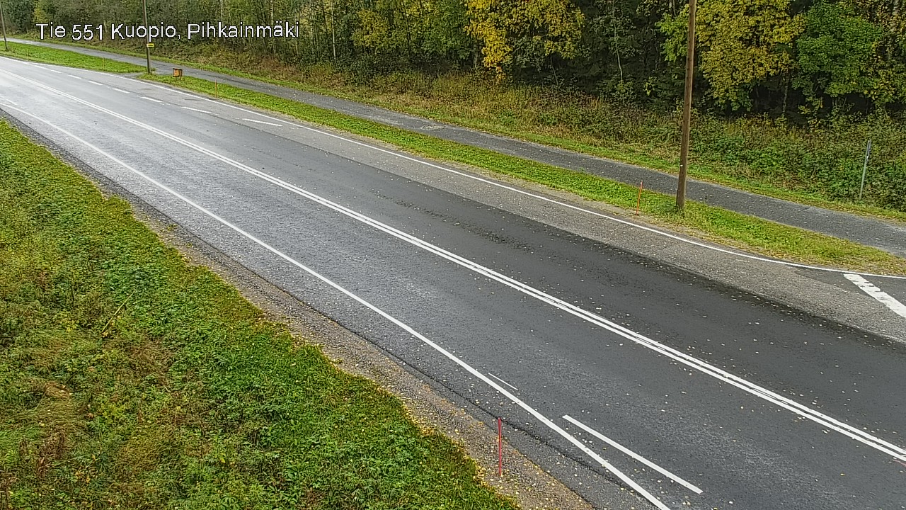 Kelikamerat Kuva Tie 551 Kuopio, Pihkainmäki, Kuopio, Pohjois-Savo