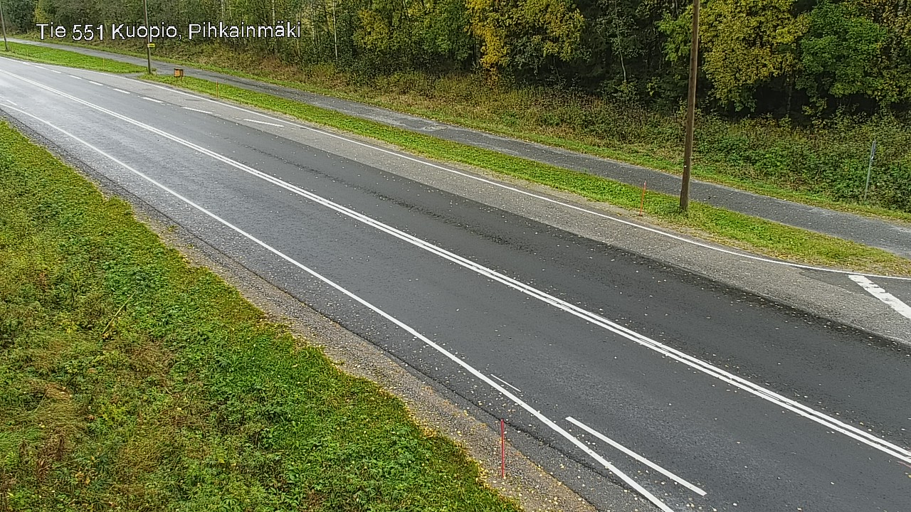 Kelikamerat Kuva Tie 551 Kuopio, Pihkainmäki, Kuopio, Pohjois-Savo