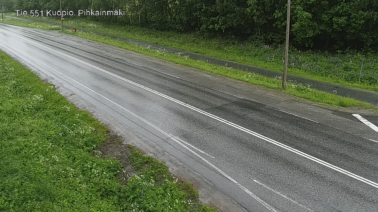 Kelikamerat Kuva Tie 551 Kuopio, Pihkainmäki, Kuopio, Pohjois-Savo