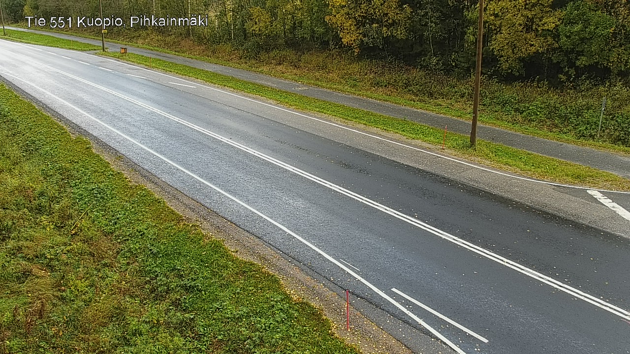 Kelikamerat Kuva Tie 551 Kuopio, Pihkainmäki, Kuopio, Pohjois-Savo