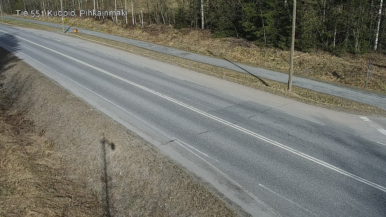 Kelikamerat Kuva Tie 551 Kuopio, Pihkainmäki, Kuopio, Pohjois-Savo
