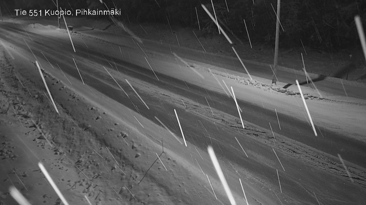 Kelikamerat Kuva Tie 551 Kuopio, Pihkainmäki, Kuopio, Pohjois-Savo