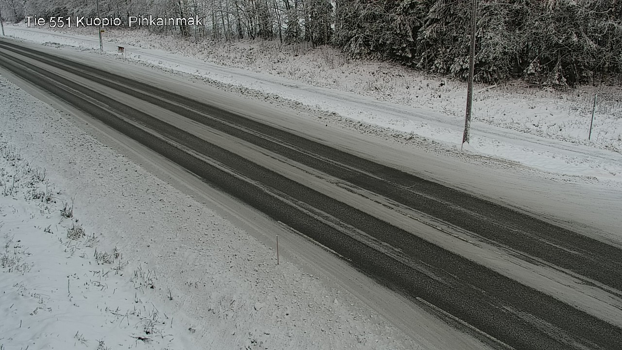 Kelikamerat Kuva Tie 551 Kuopio, Pihkainmäki, Kuopio, Pohjois-Savo