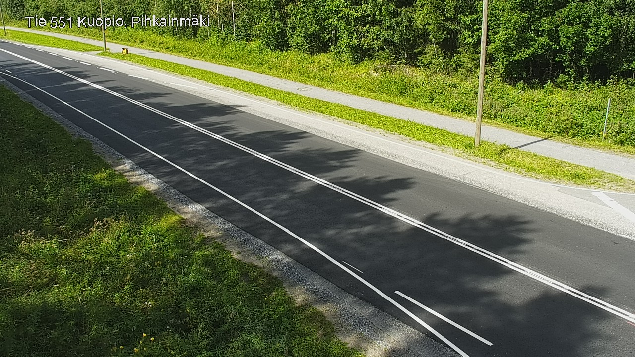 Kelikamerat Kuva Tie 551 Kuopio, Pihkainmäki, Kuopio, Pohjois-Savo