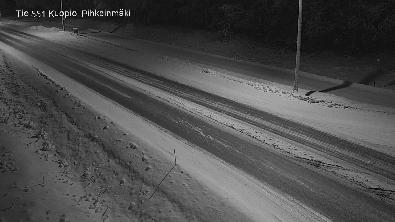 Kelikamerat Kuva Tie 551 Kuopio, Pihkainmäki, Kuopio, Pohjois-Savo