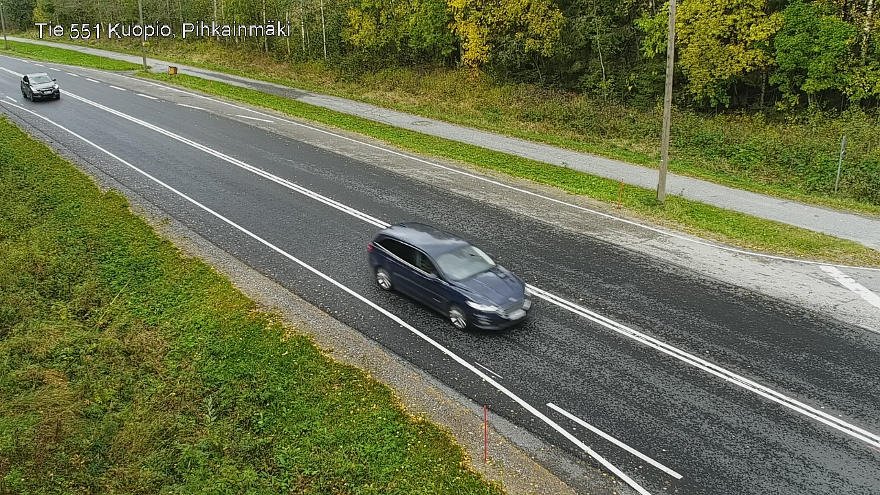 Kelikamerat Kuva Tie 551 Kuopio, Pihkainmäki, Kuopio, Pohjois-Savo