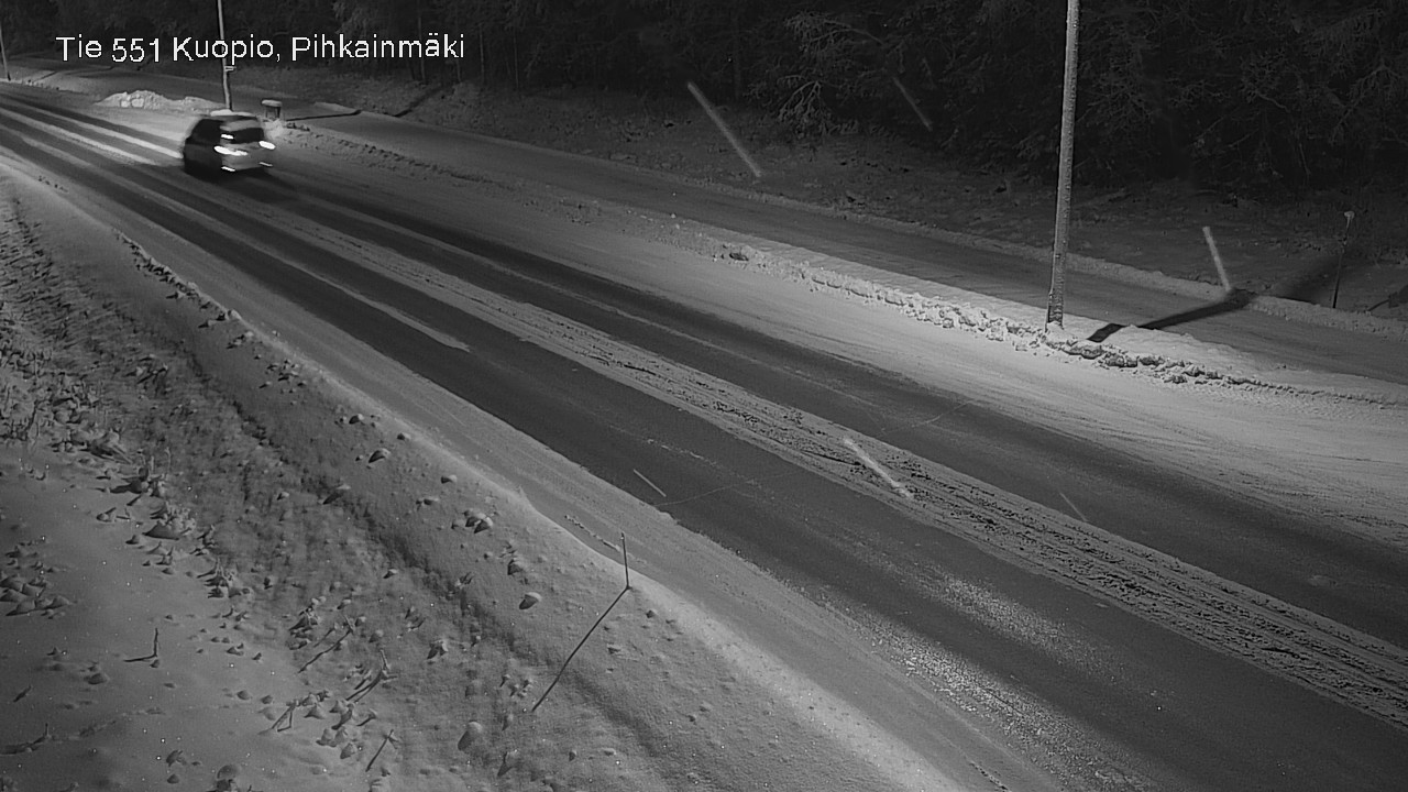 Kelikamerat Kuva Tie 551 Kuopio, Pihkainmäki, Kuopio, Pohjois-Savo