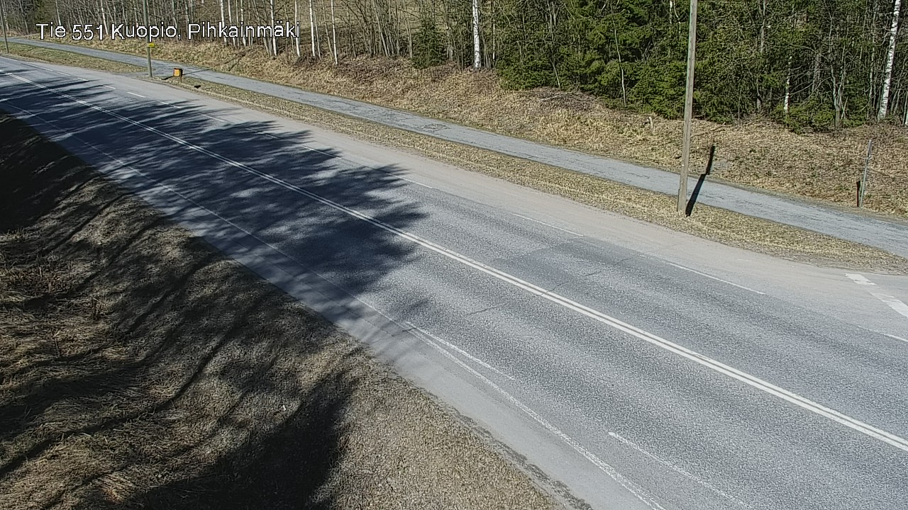Kelikamerat Kuva Tie 551 Kuopio, Pihkainmäki, Kuopio, Pohjois-Savo