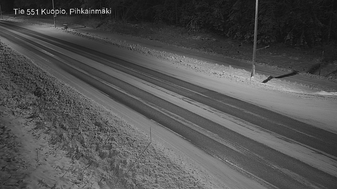 Kelikamerat Kuva Tie 551 Kuopio, Pihkainmäki, Kuopio, Pohjois-Savo