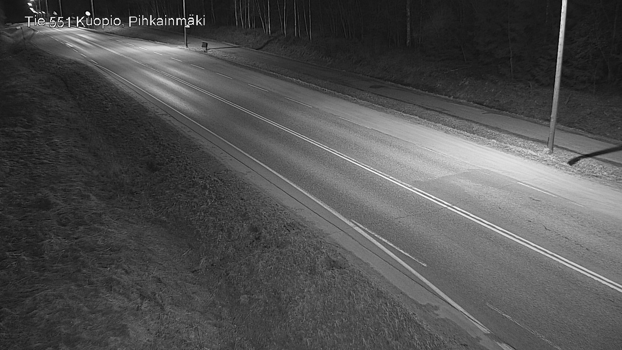 Kelikamerat Kuva Tie 551 Kuopio, Pihkainmäki, Kuopio, Pohjois-Savo