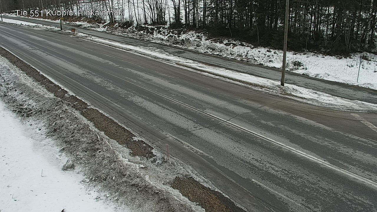 Kelikamerat Kuva Tie 551 Kuopio, Pihkainmäki, Kuopio, Pohjois-Savo