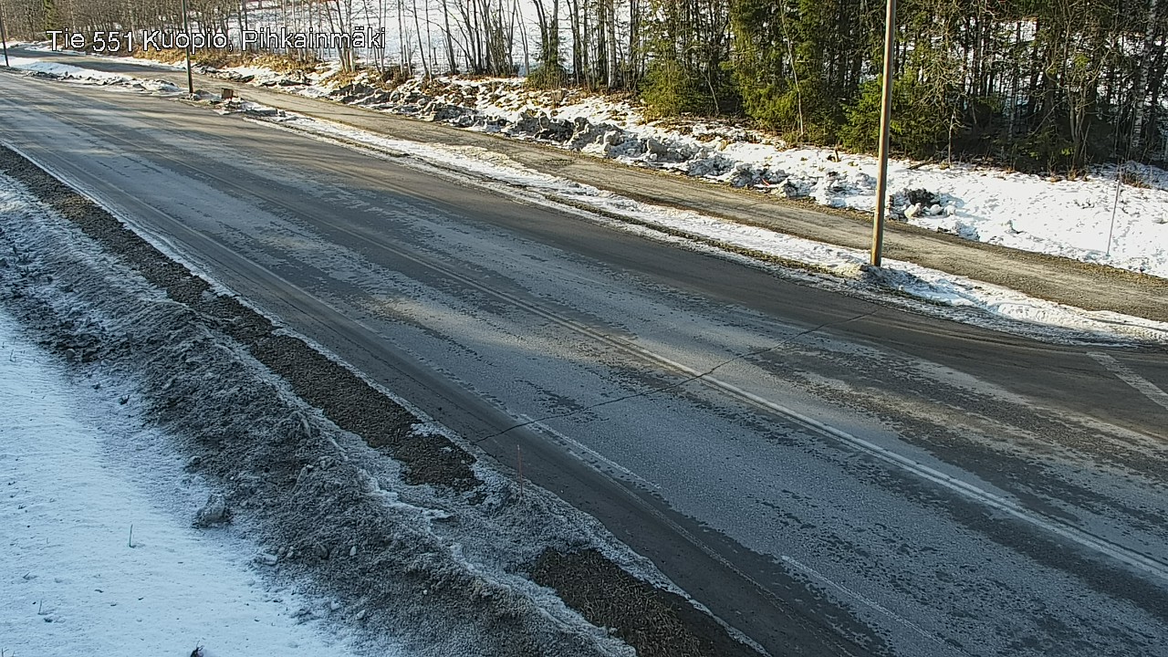 Kelikamerat Kuva Tie 551 Kuopio, Pihkainmäki, Kuopio, Pohjois-Savo