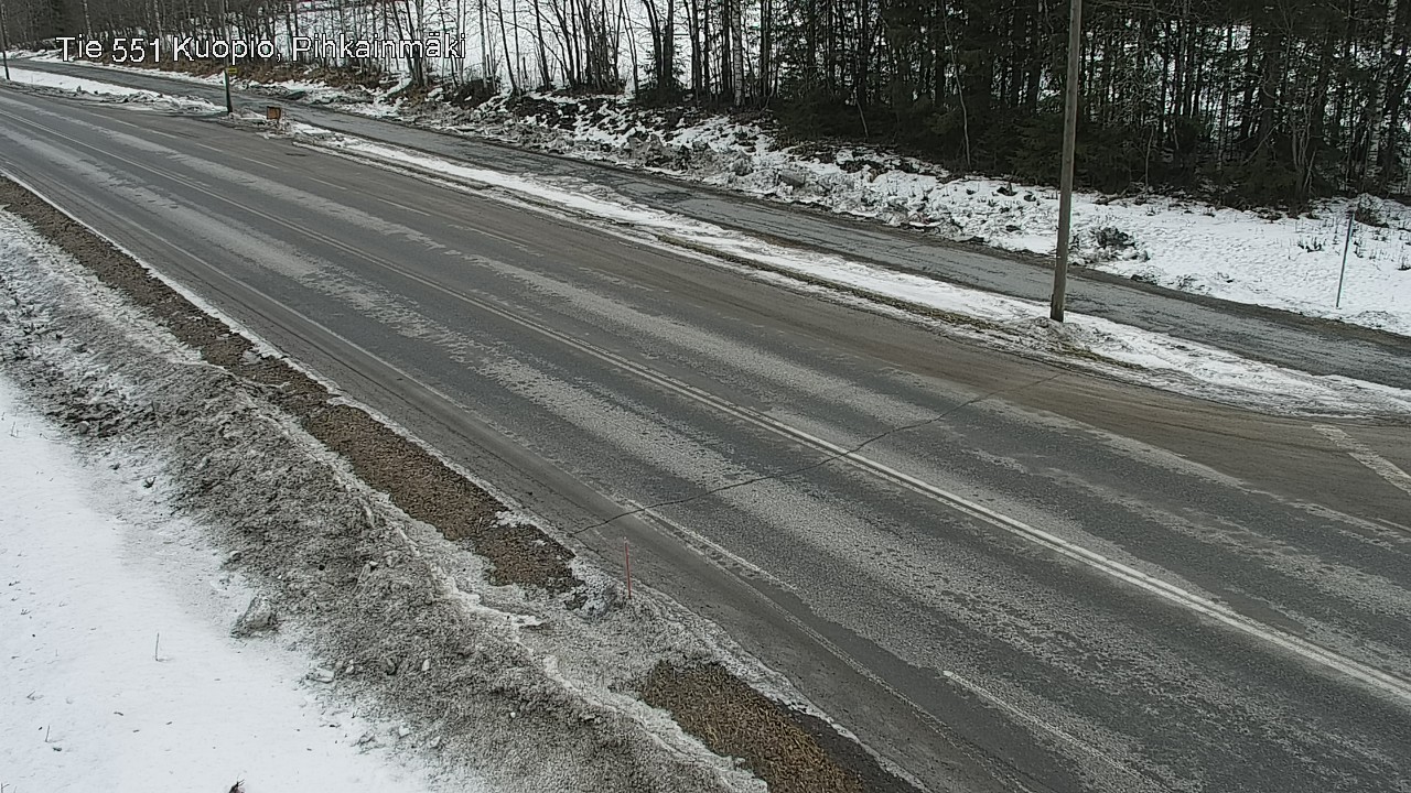 Kelikamerat Kuva Tie 551 Kuopio, Pihkainmäki, Kuopio, Pohjois-Savo