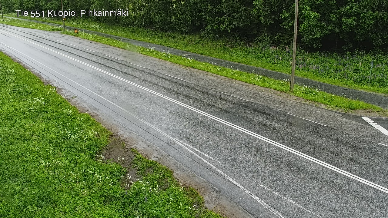 Kelikamerat Kuva Tie 551 Kuopio, Pihkainmäki, Kuopio, Pohjois-Savo