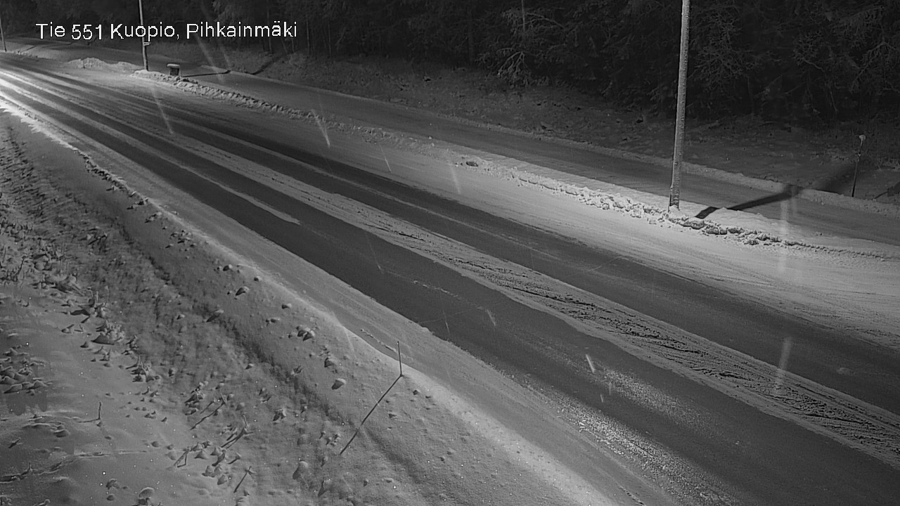 Kelikamerat Kuva Tie 551 Kuopio, Pihkainmäki, Kuopio, Pohjois-Savo