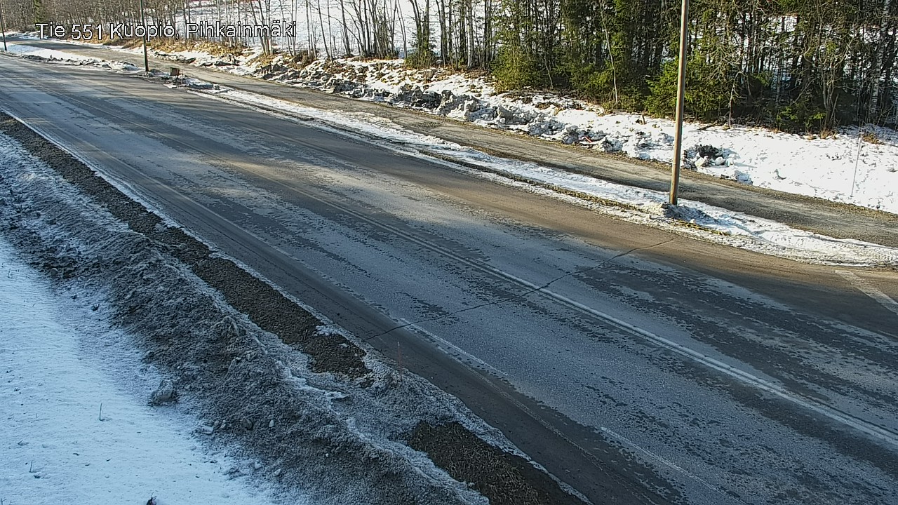 Kelikamerat Kuva Tie 551 Kuopio, Pihkainmäki, Kuopio, Pohjois-Savo