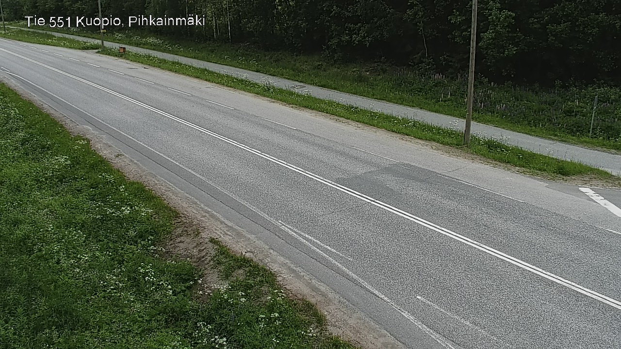 Kelikamerat Kuva Tie 551 Kuopio, Pihkainmäki, Kuopio, Pohjois-Savo