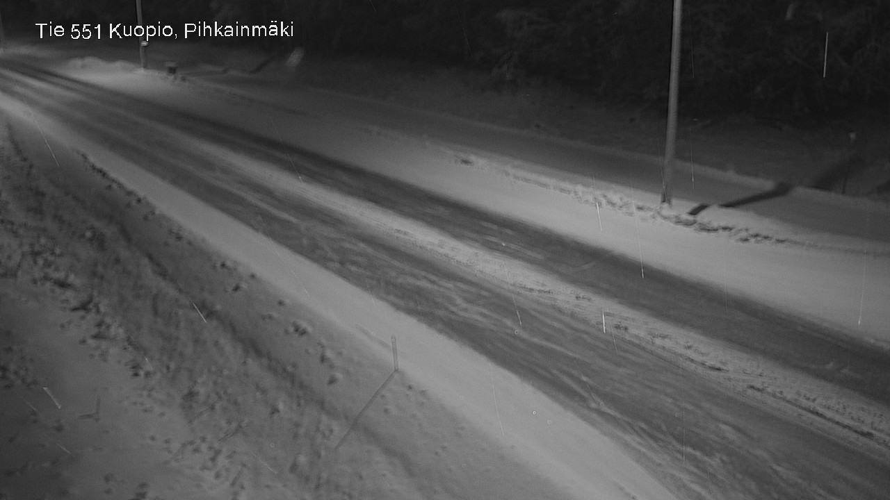 Kelikamerat Kuva Tie 551 Kuopio, Pihkainmäki, Kuopio, Pohjois-Savo