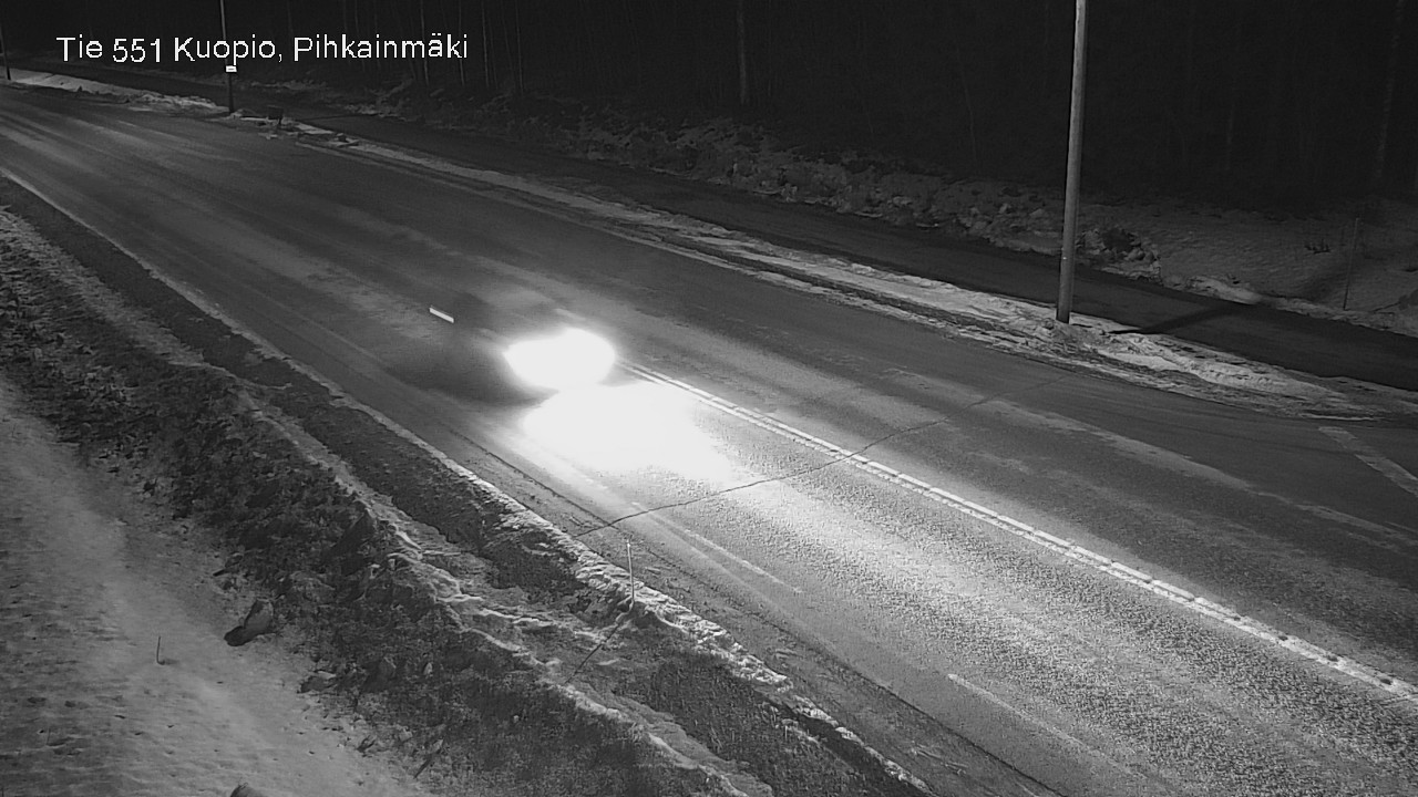 Kelikamerat Kuva Tie 551 Kuopio, Pihkainmäki, Kuopio, Pohjois-Savo